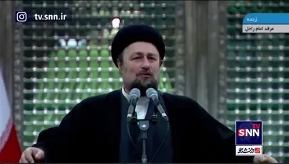 حافظ&zwnj;خوانی و سعدی&zwnj;خوانی سیدحسن خمینی در مرقد امام