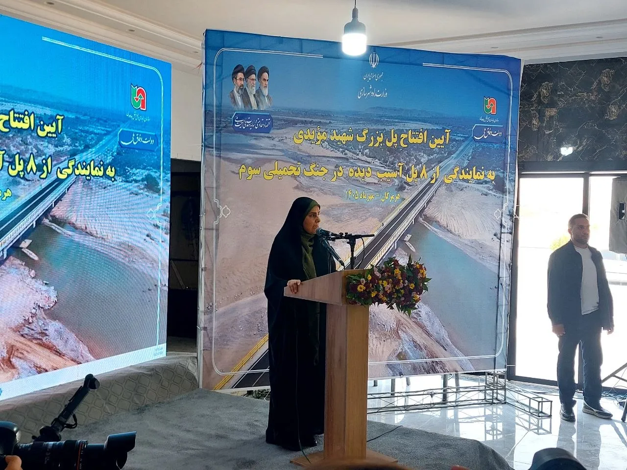 وزیر راه و شهرسازی: ۸ پل آسیب‌دیده هرمزگان در ۵۵ روز بازسازی شد