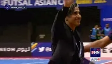 تشویق وحید شمسایی توسط هواداران ایرانی