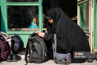 بدرقه کاروان اربعین دانشگاه صنعتی شریف