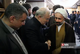 مراسم ختم مادر وزیر بهداشت