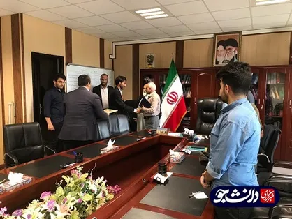 مسئول جدید بسیج دانشجویی دانشگاه علوم پزشکی هرمزگان معرفی شد + عکس