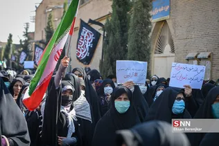 راهپیمایی مردمی اعلام انزجار از اقدام تروریستی حرم شاهچراغ(ع) در شیراز