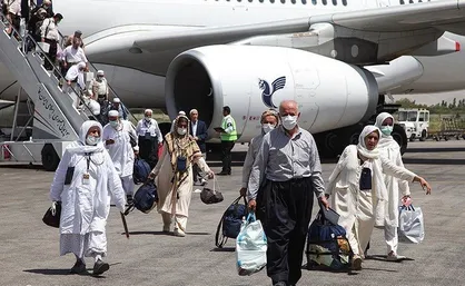 بازگشت ۴۸۰۰ زائر حج به مشهد با ۲۰ پرواز مستقیم