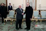 دیدار علی لاریجانی با وزیر امور خارجه سوریه