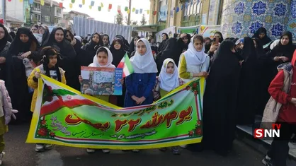 راهپیمایی یوم&zwnj;الله ۲۲ بهمن در گیلان+عکس&zwnj;وفیلم