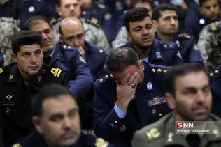 تشییع پیکر امیر سرتیپ دوم خلبان شهید محمدرضا رحمانی