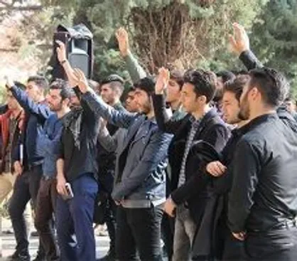 بسیج دانشجویی دانشگاه ارومیه تجمع حسینی برگزار کرد