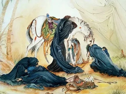 نگارگر روضه&zwnj;ی رضوان؛ استاد محمود فرشچیان