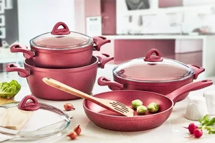 خرید بهترین سرویس قابلمه استیل، چدن و گرانیتی ارزان از تک ایران کالا
