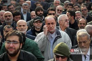 تشییع پیکر جانباز شهید «علی خوش‌لفظ» 