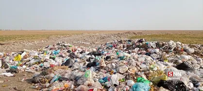 انباشت و دفن هزاران تن زباله در بندرترکمن / گردشگری با چاشنی زباله محقق نمی&zwnj;شود