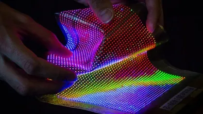 ساخت میکرو LED&zwnj;های انعطاف&zwnj;پذیر با کمک فناوری&zwnj;نانو