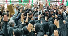 تشییع پیکر پاک تعدادی از شهدای حملات وحشیانه رژیم صهیونی در بهشت زهرا (س)