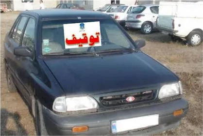 توقیف پراید به خاطر رانندگی پسر ۱۰ ساله