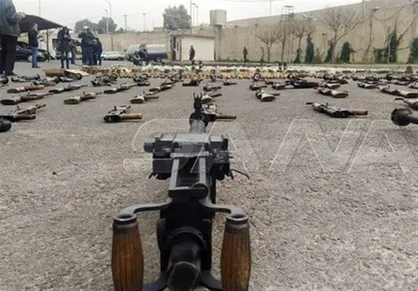 کشف سلاح&zwnj;های اسرائیلی در مناطق آزاد شده از اشغال تروریست&zwnj;ها