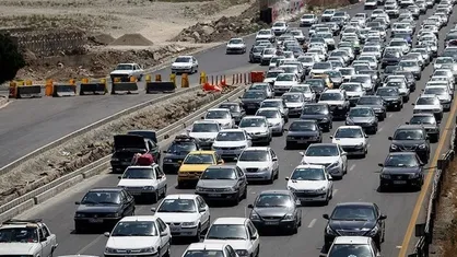 انسداد ۷ محور مواصلاتی کشور تا اطلاع ثانوی/ ترافیک نیمه سنگین در محور&zwnj;های هراز و کرج &ndash; چالوس
