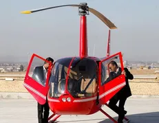 سقوط بالگرد آموزشی در شیراز/ ۲ نفر مصدوم شدند