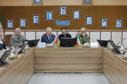هیئت نظامی جمهوری آذربایجان از دانشگاه دافوس ارتش بازدید کردند
