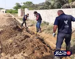 فعالیت جهادگران دانشگاه آزاد خوزستان در مناطق سیل زده