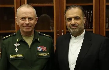 دیدار سفیر ایران با معاون وزیر دفاع روسیه