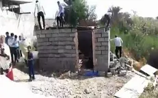بسیج دانشجویی دانشگاه علوم قضایی به تخریب اتاقک مادر هرمزگانی واکنش نشان داد / انتقاد از نهاد‌های حمایتی