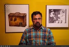کارتونیست انقلابی در قاب شبکه افق
