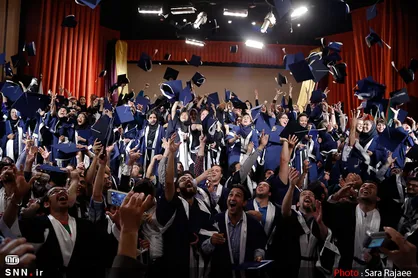 امروز؛ جشن دانش آموختگی ۶۰۰۰ فارغ التحصیل دانشگاه تهران