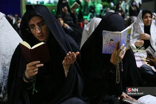 احیای شب ۲۱ در آستان امامزاده صالح (ع)