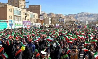 گزارش خبرنگار SNNTV از حضور باشکوه مردم ایلام در راهپیمایی ۲۲ بهمن