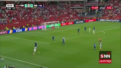 تعویض طلایی! کامبک زدند! / گل برتری پرتغال توسط گونچالو راموس / پرتغال 2 - 1 کرواسی