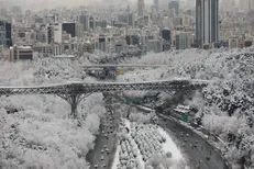 وضعیت هوای فردا ؛ سرما و بارش برف و باران در آسمان تهران