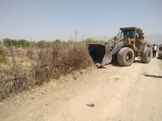 جلوگیری از تغییر کاربری ۴۲ هکتار از اراضی کشاورزی نظرآباد/ ۲۰ مورد قطعه بندی غیرمجاز تخریب شد