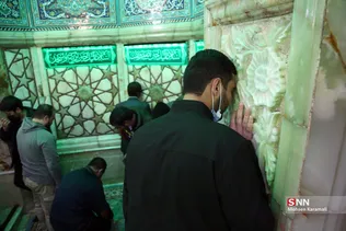 مسجد جمکران در شب نیمه شعبان 