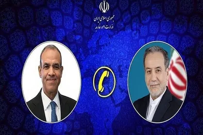 گفتگوی تلفنی وزرای خارجه ایران و مصر