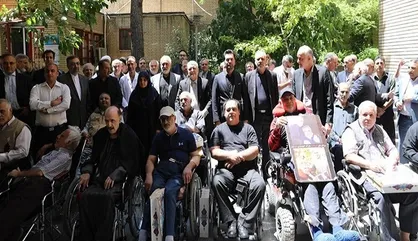 مدیران وزارت خارجه و روسای نمایندگی&zwnj;های ایران در خارج از کشور در آسایشگاه جانبازان