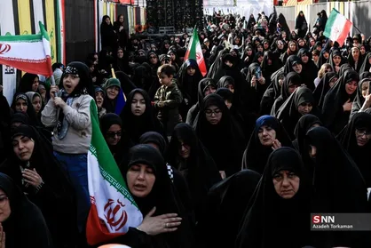 دختر جانفدای ایران: برای یک وجب خاک ایران با دشمنان مبارزه خواهم کرد/ دلمان برای رهبر شهید تنگ شده است + فیلم