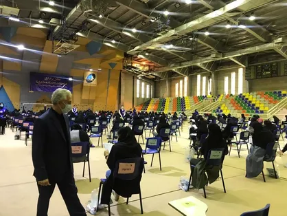 بازدید وزیر علوم از روند برگزاری آزمون سراسری