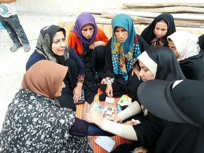 خدمات رسانی دانشجویان جهادی دانشگاه آمل در روستای فیروزجاه + تصاویر