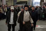 مراسم ختم آیت الله هاشمی شاهرودی در مسجد ارک تهران