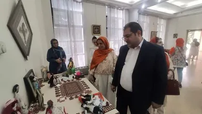 دومین نمایشگاه ملی رودوزی&zwnj;های سنتی برگزار شد