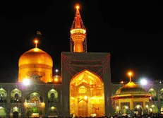 نماز جماعت اهل سنت در حرم امام رضا(ع) +عکس
