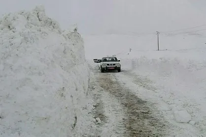 مسدود شدن راه ۱۲۴ روستای کهگیلویه و بویراحمد
