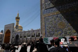 تشییع شهیدان گنج بخش و بابکی در اجتماع صادقیون در مشهد

