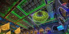 اعتاب مقدسه عراق آذین‌بندی شدند +عکس