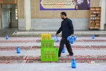ضیافت افطاری در حرم حضرت معصومه(س)