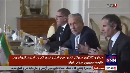 مدیرکل آژانس بین المللی انرژی اتمی با امیرعبداللهیان دیدار و گفتگو کرد
