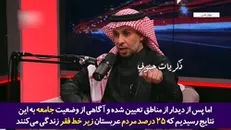 اعتراف کارشناس سعودی به گسترش فقر و زاغه نشینی در عربستان و سرکوب زاغه‌نشینان ریاض، مکه و جده!