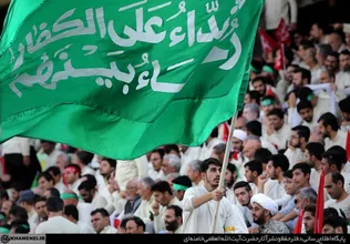  رهبر معظم انقلاب اسلامی در همایش بزرگ اقتدار عاشورایی بسیج و اجتماع با شکوهِ دهها هزار نفر از بسیجیان و جوانان پر شور و انقلابی در ورزشگاه یک‌صد هزار نفری آزادی تهران حضور یافتند. 