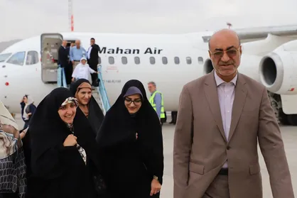 معاون رئیس جمهور در امور زنان و خانواده وارد کرمانشاه شد